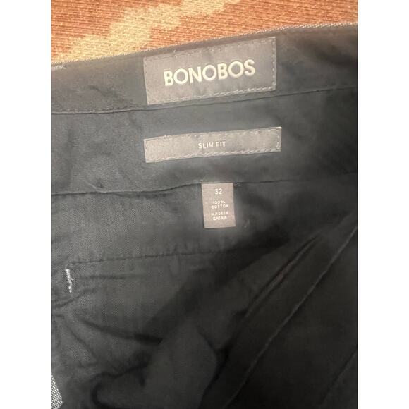 Bonobos Men’s Stretch Blue Chambray Suit Pant 32 - Picture 5 of 5